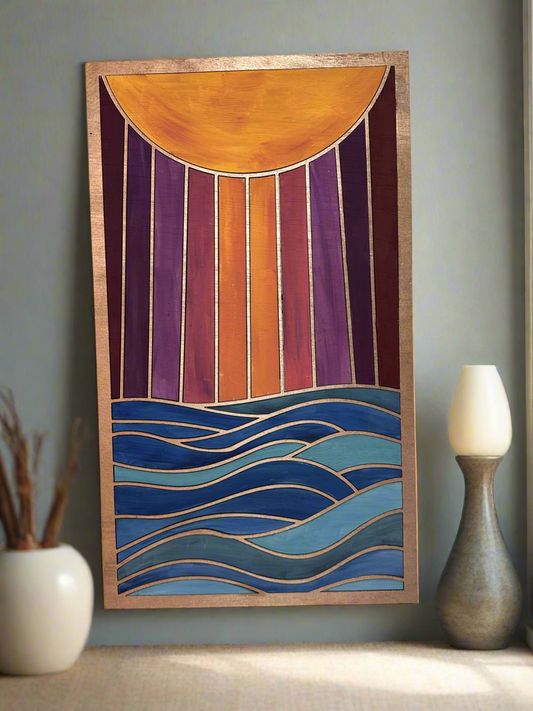 Sunset Waves